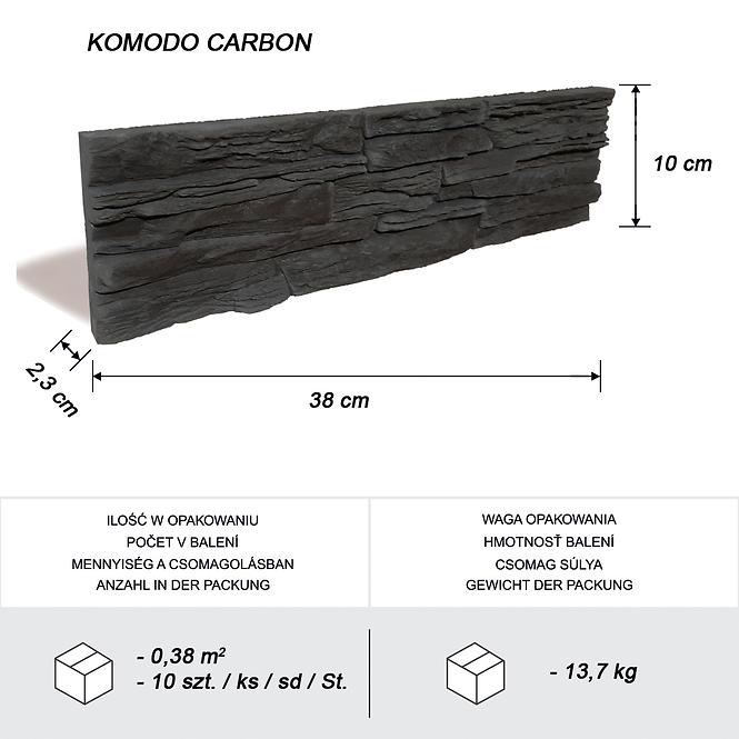 Kamen Komodo Carbon pak=0.38 m2