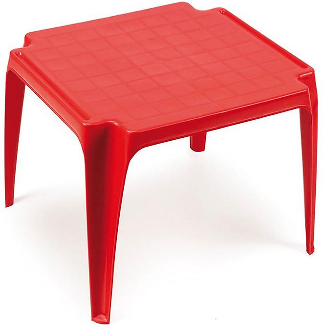 Dječji plasični stol crveni